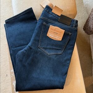Men's Original Weatherproof Vintage Comfort Stretch Jeans Dark Blue vintage